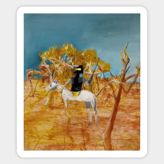 Sidney Nolan Sticker by Kollagio